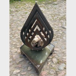 Blsted med spejlbassin