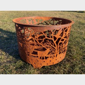 Blsted jagtmotiv, rundt