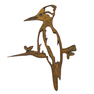 Stålfigurer til træ og hegn