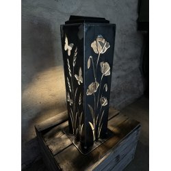 Lanterne med valmue ( MELLEM )