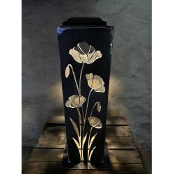 Lanterne med valmue ( MELLEM )