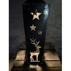 Lanterne med hjort ( STOR )