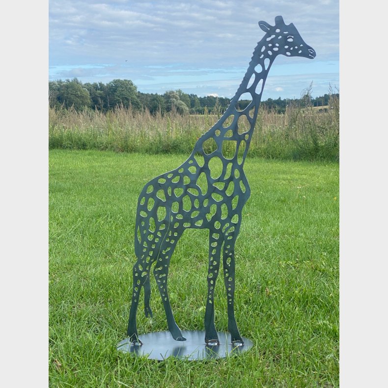 Giraf med fodplade