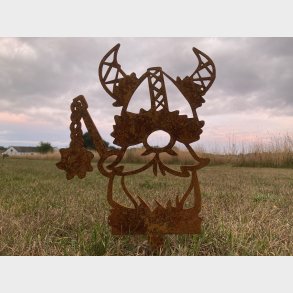 Viking med morgenstjerne