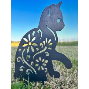 Kat med udsmykning 3