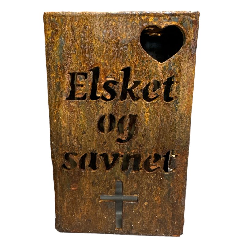 Lanterne med Elsket og savnet og Engel