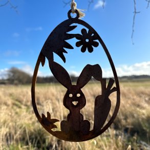 Pske g. Hare med blomst og gulerod