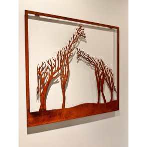 Vgdekoration med Giraffer