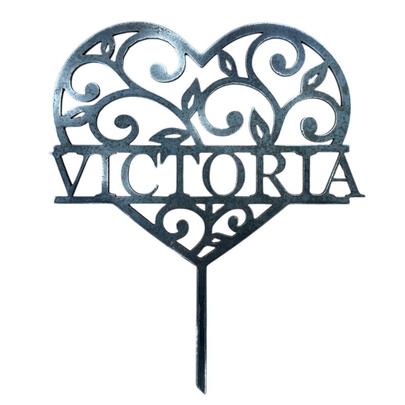 Hjerte med egen tekst