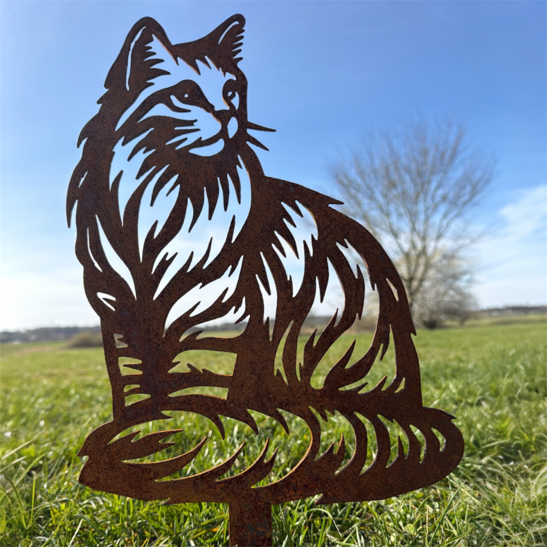 Langh�ret kat, stor